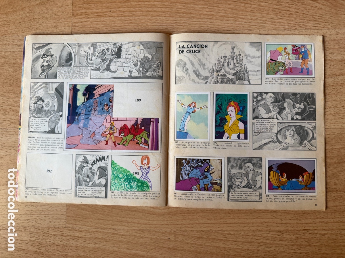 Coleccionismo cromos antiguos: ALBUM CROMOS MASTERS DEL UNIVERSO - Foto 18