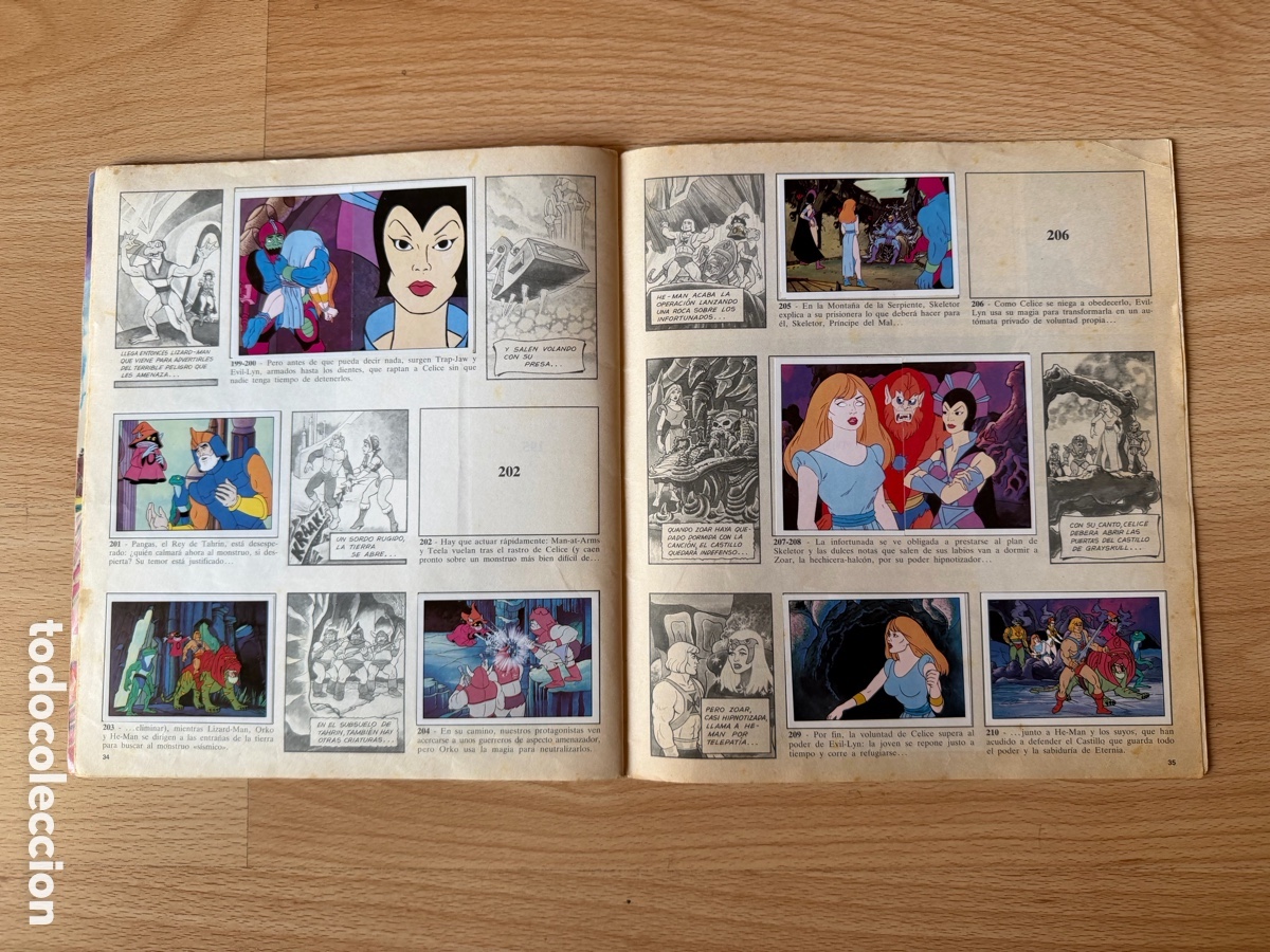 Coleccionismo cromos antiguos: ALBUM CROMOS MASTERS DEL UNIVERSO - Foto 19