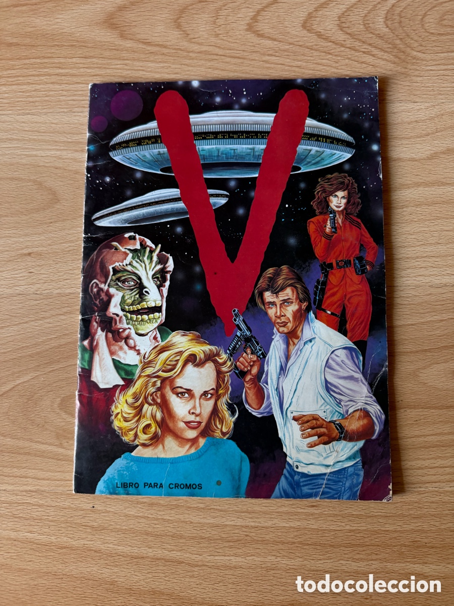 Coleccionismo cromos antiguos: &Aacute;lbum de cromos: V LOS VISITANTES (Serie TV) - Editorial MAGA 1984. Warner Bros