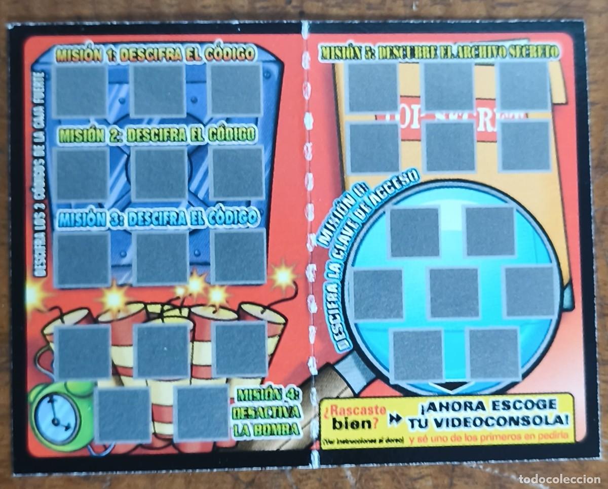 Coleccionismo cromos antiguos: BOLLYCAO -- MISI&Oacute;N BOLLYCAO-- ESCOGE TU VIDEOCONSOLA
