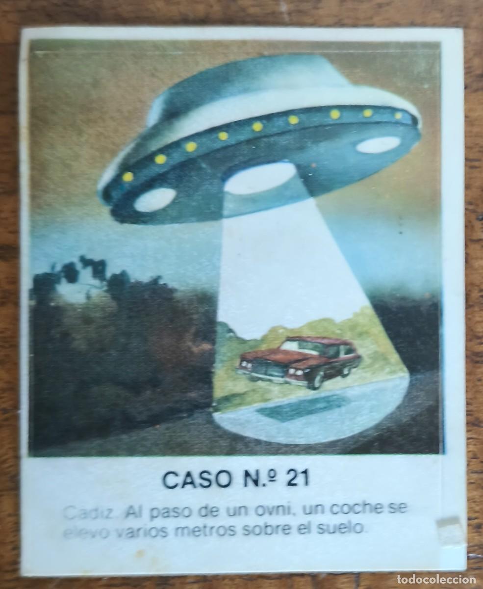 Coleccionismo cromos antiguos: ORTIZ -- CROMOS OVNI -- CASO 21