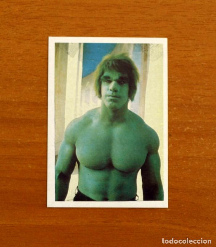 Coleccionismo cromos antiguos: Show de estrellas - N&ordm; 16 El Increible Hulk - Editorial Maga A&ntilde;o 1982 - Nunca pegado