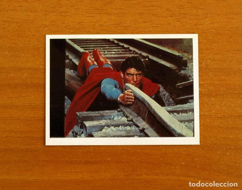 Coleccionismo cromos antiguos: Show de estrellas - N&ordm; 63 Superman, Cristopher Reeve - Editorial Maga A&ntilde;o 1982 - Nunca pegado
