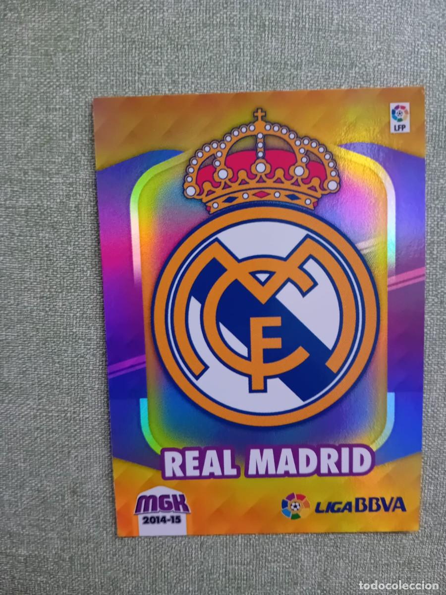 Coleccionismo cromos antiguos: MEGACRACKS 2014 2015 14 15 PANINI ESCUDO 235 REAL MADRID COLECCI&Oacute;N ALBUM LIGA MEGA CRACKS MGK