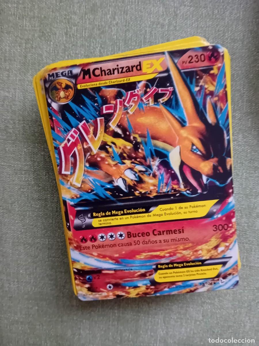 Coleccionismo cromos antiguos: Lote Pokemon XY-Destellos De Fuego 2014
