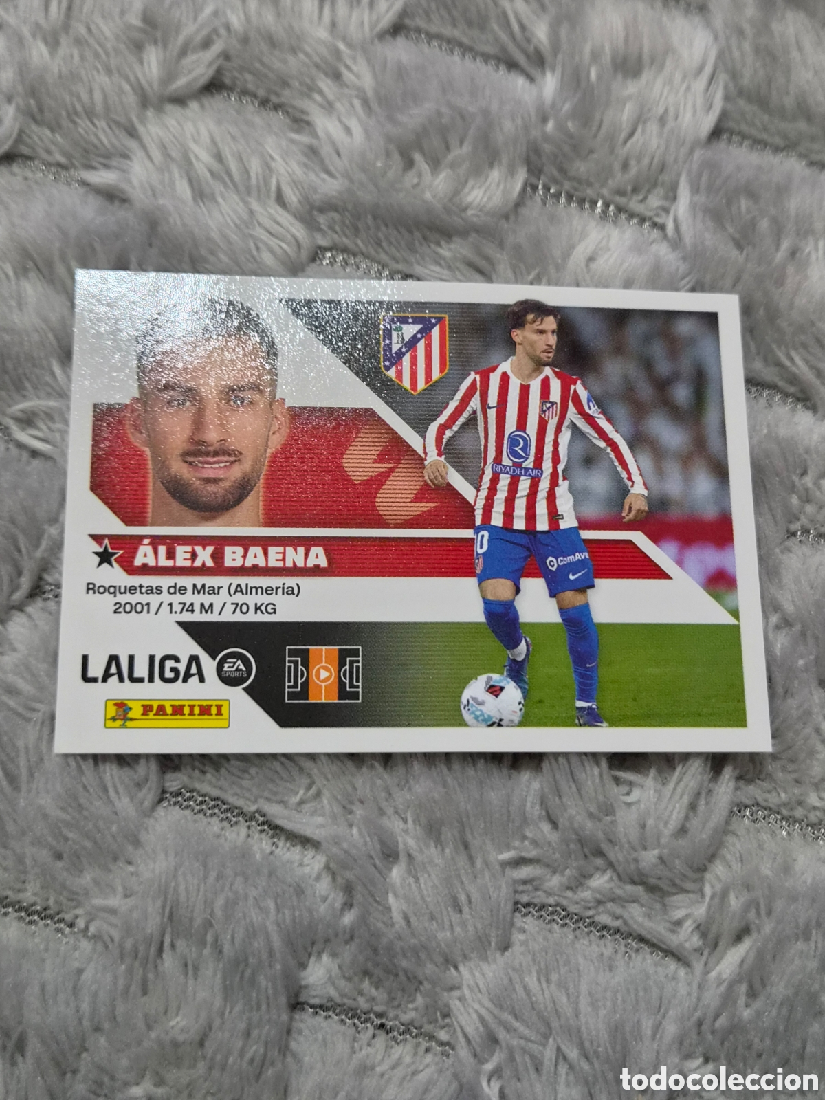 Coleccionismo cromos antiguos: 15 - ALEX BAENA, AT.MADRID LIGA ESTE 2026 2027