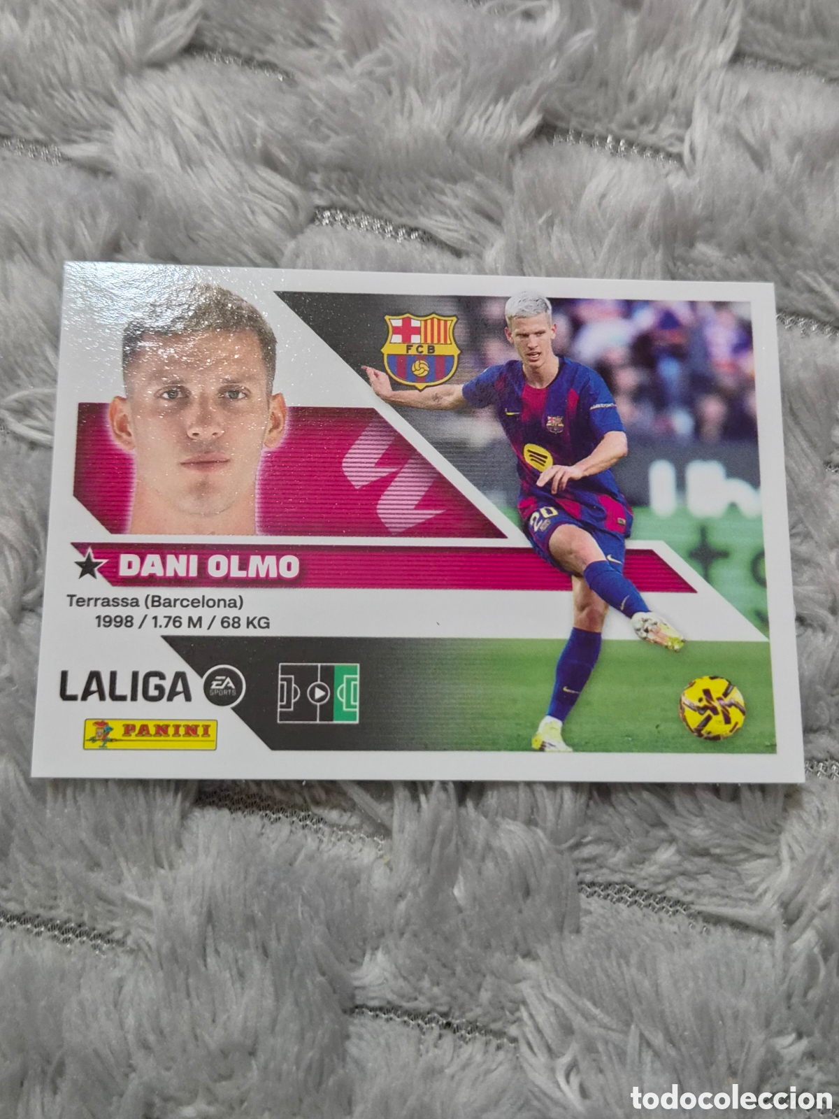 Coleccionismo cromos antiguos: 17 - DANI OLMO, BARCELONA LIGA ESTE 2026 2027