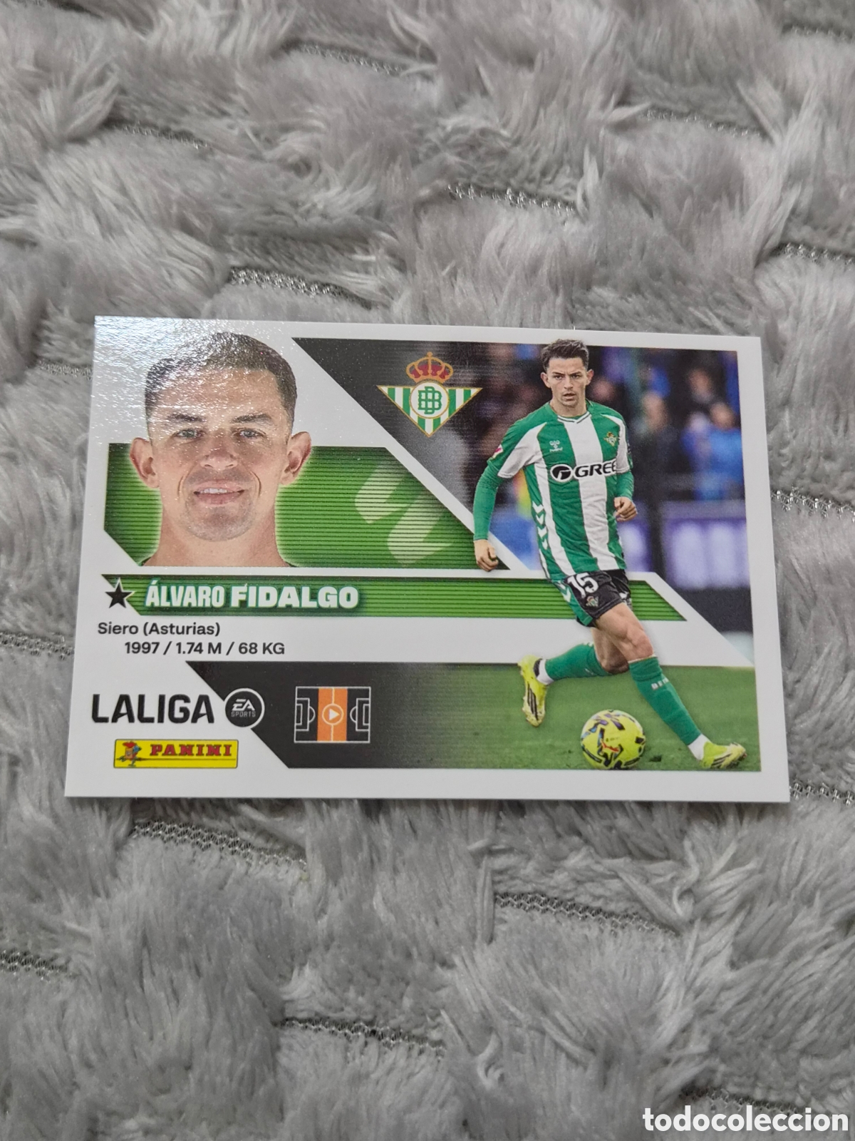Coleccionismo cromos antiguos: 12 - FIDALGO, BETIS LIGA ESTE 2026 2027