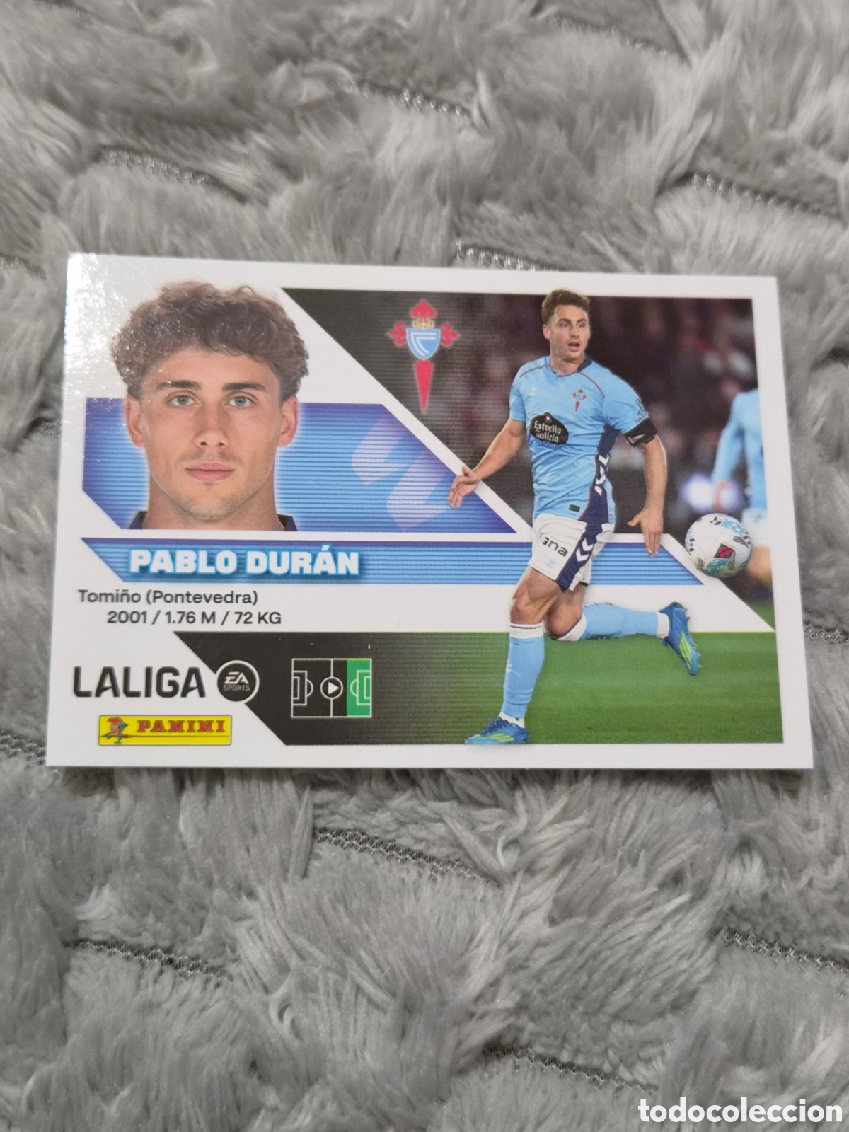 Coleccionismo cromos antiguos: 18 A - PABLO DURAN, CELTA LIGA ESTE 2026 2027