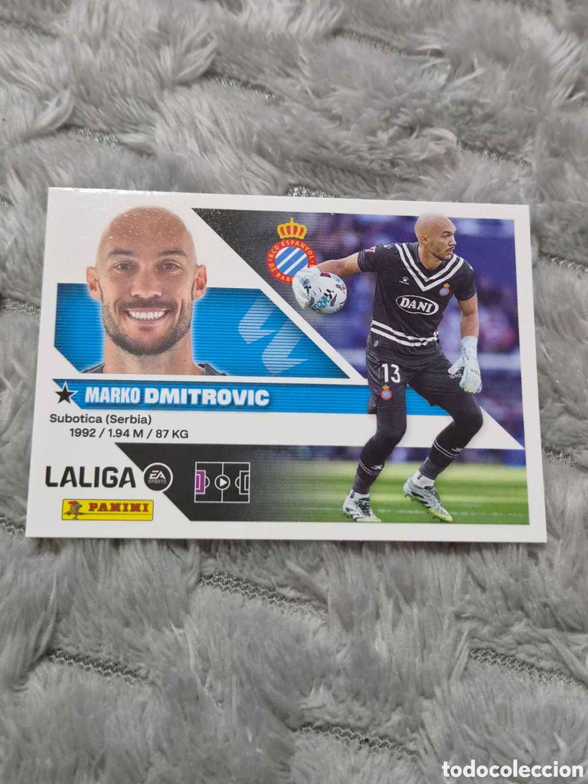 Coleccionismo cromos antiguos: 3 - DMITROVIC, ESPA&Ntilde;OL LIGA ESTE 2026 2027