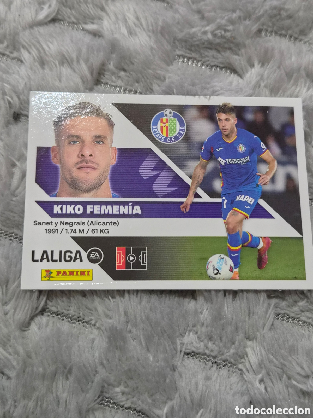 Coleccionismo cromos antiguos: 5 - KIKO FEMENIA , GETAFE LIGA ESTE 2026 2027