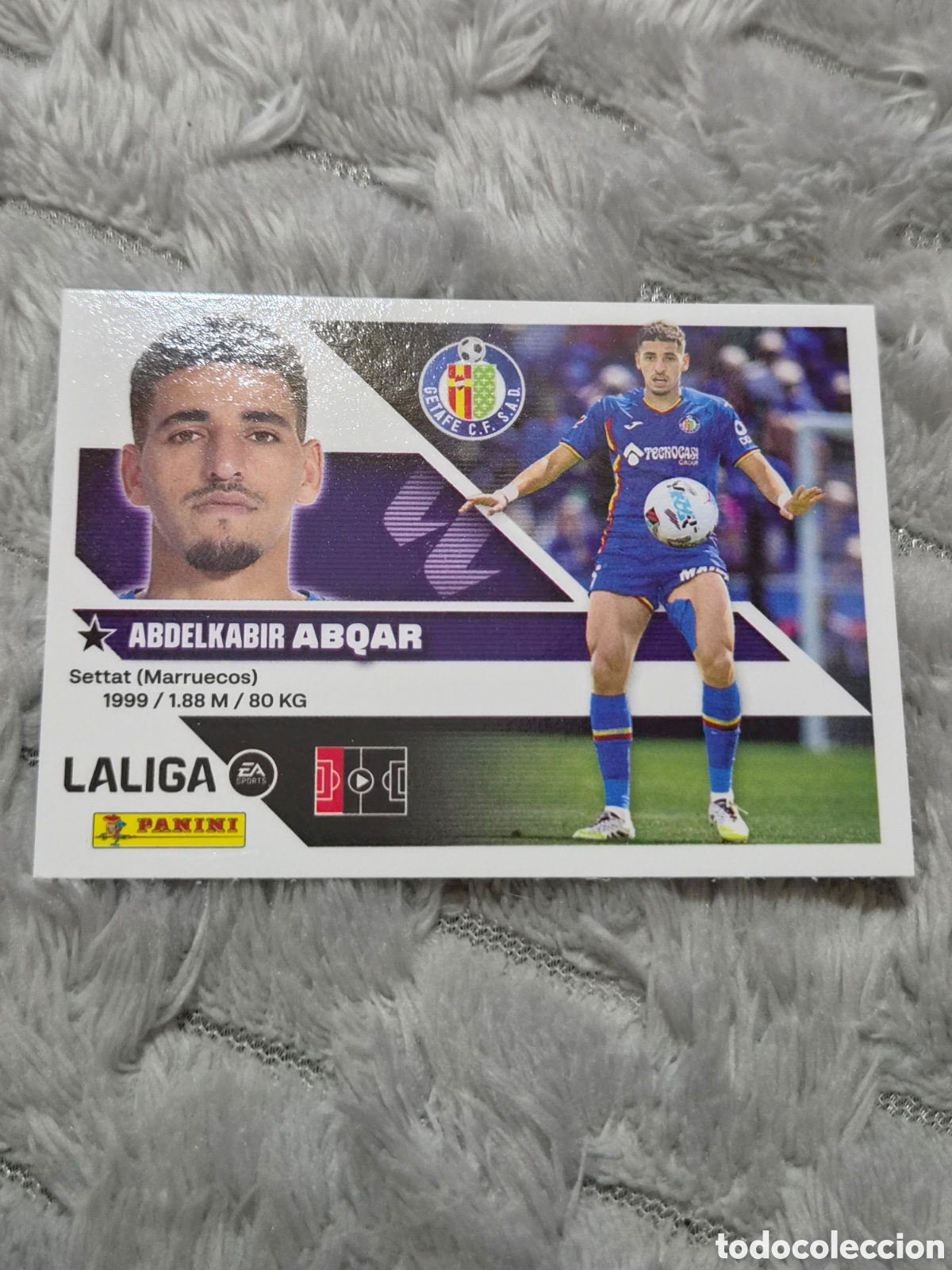 Coleccionismo cromos antiguos: 8 - ABQAR, GETAFE LIGA ESTE 2026 2027