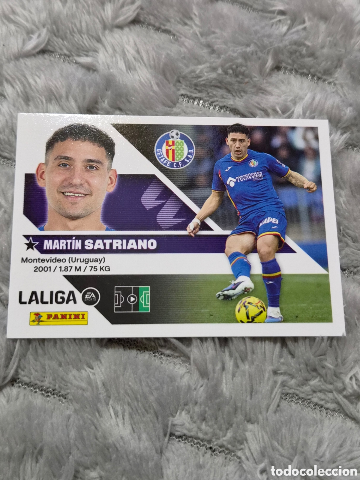 Coleccionismo cromos antiguos: 20 - SATRIANO , GETAFE LIGA ESTE 2026 2027