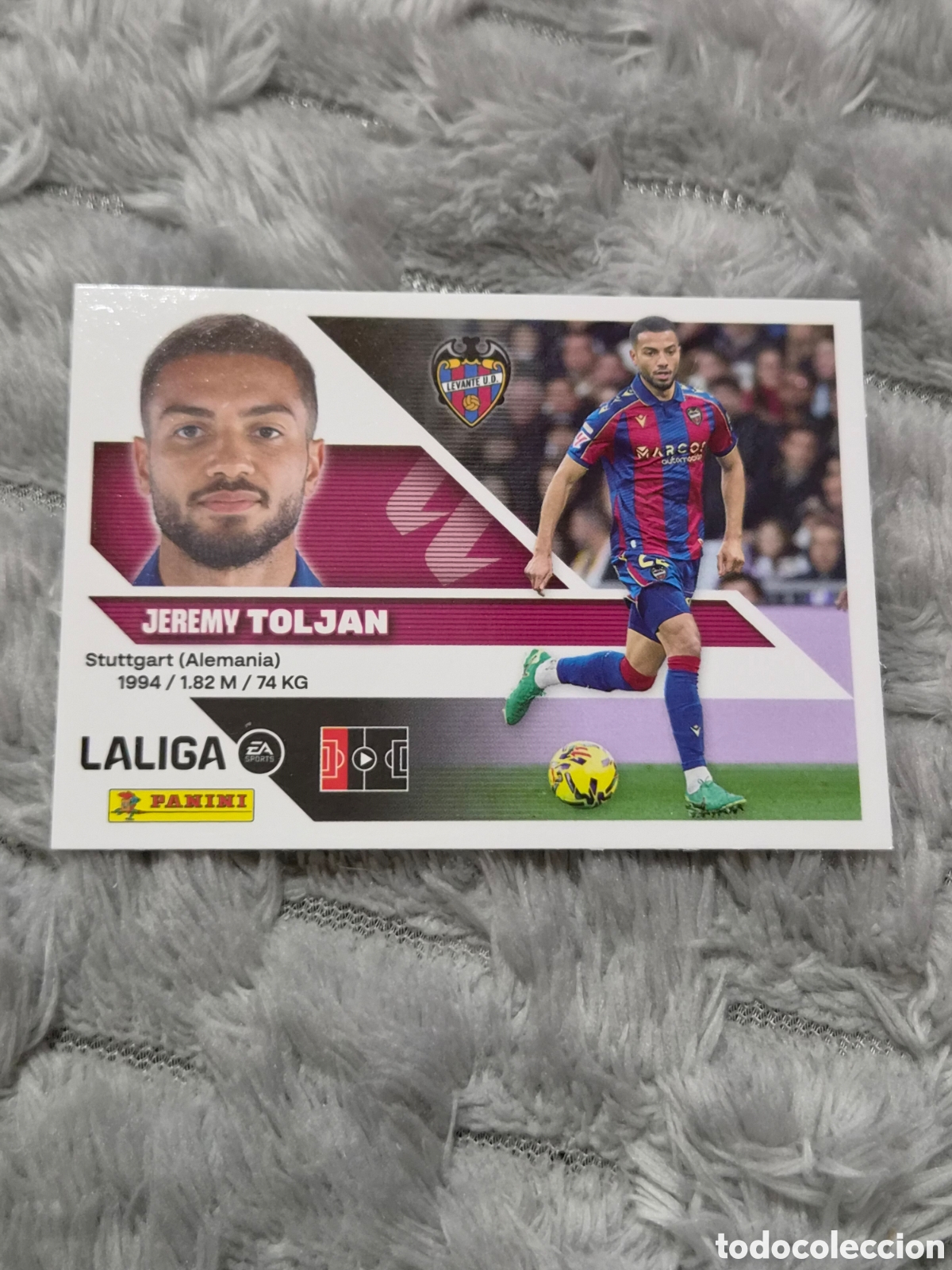 Coleccionismo cromos antiguos: 5 - TOLJAN, LEVANTE LIGA ESTE 2026 2027