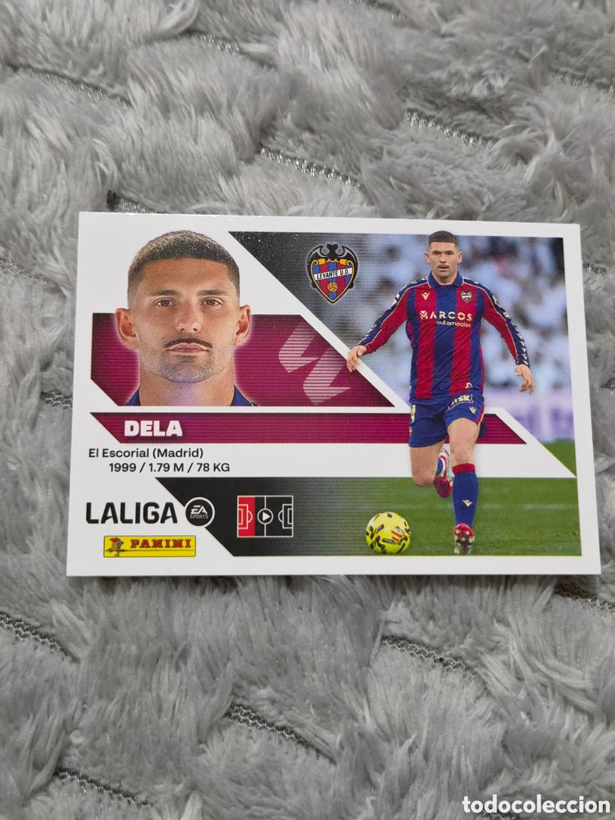 Coleccionismo cromos antiguos: 7 - DELA , LEVANTE LIGA ESTE 2026 2027
