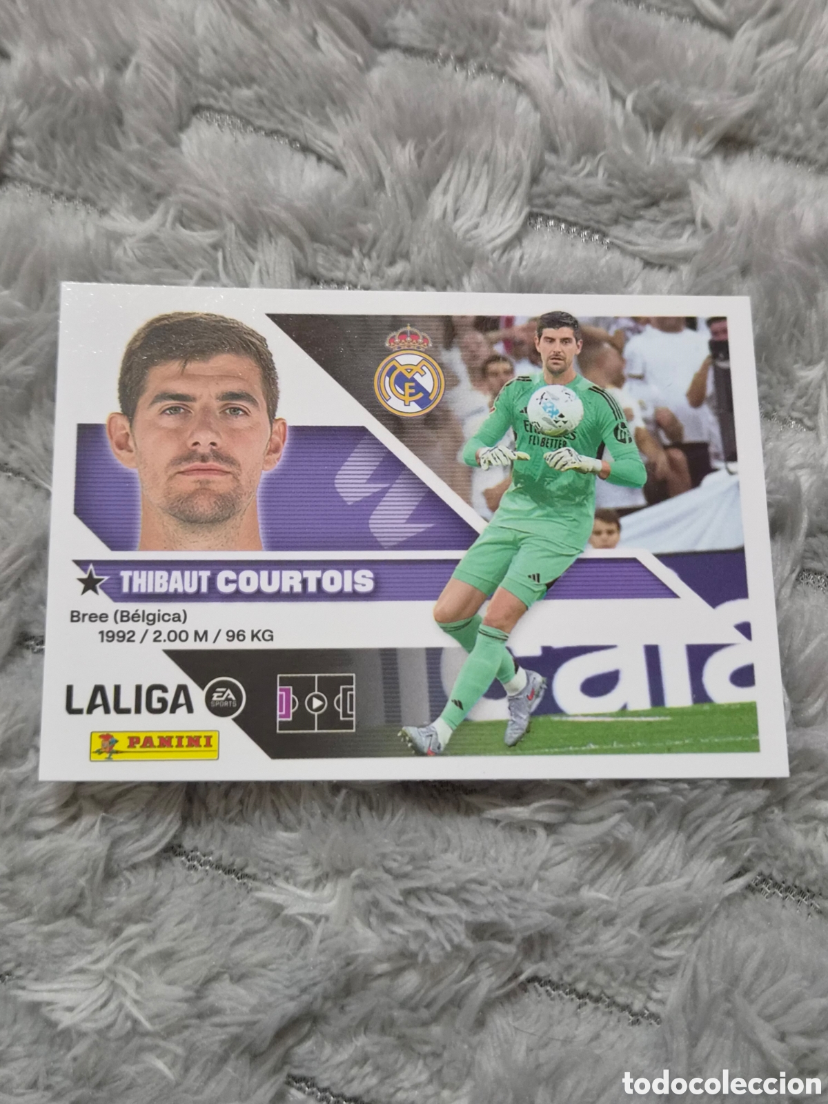 Coleccionismo cromos antiguos: 3 - COURTOIS, REAL MADRID LIGA ESTE 2026 2027