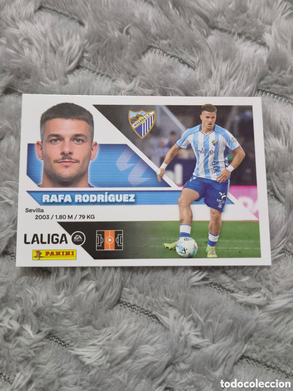 Coleccionismo cromos antiguos: 13 A - RAFA RODR&Iacute;GUEZ, M&Aacute;LAGA LIGA ESTE 2026 2027