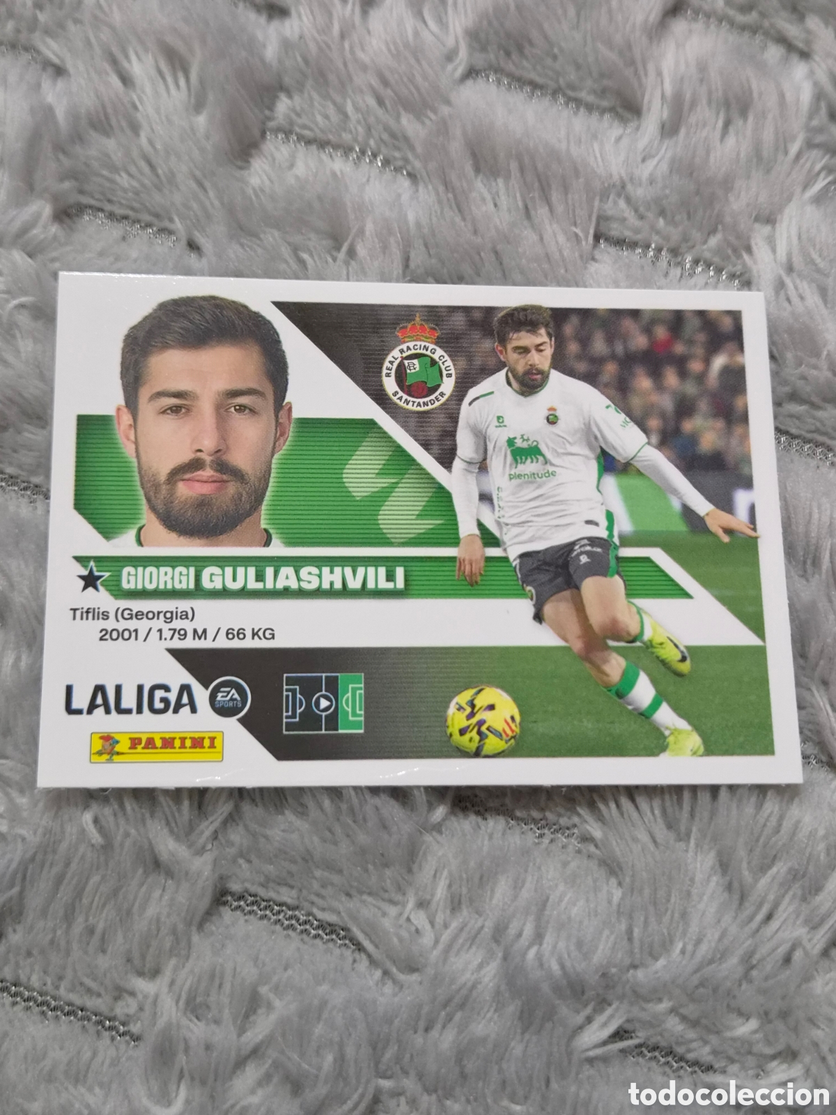 Coleccionismo cromos antiguos: 17 - GULIASHVILI , RACING LIGA ESTE 2026 2027