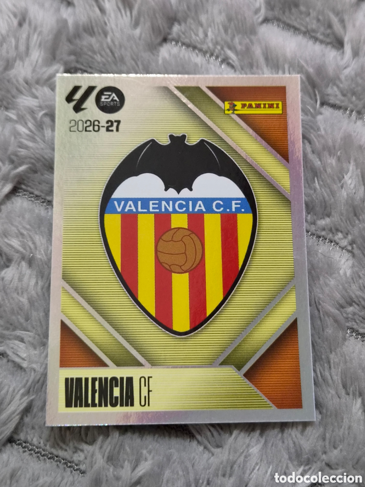 Coleccionismo cromos antiguos: 1 - ESCUDO VALENCIA LIGA ESTE 2026 2027