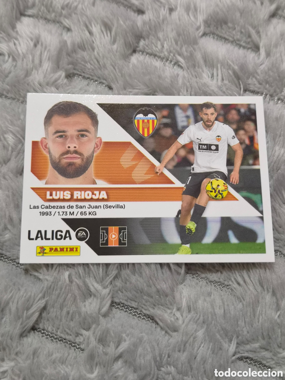 Coleccionismo cromos antiguos: 14 - LUIS RIOJA , VALENCIA LIGA ESTE 2026 2027
