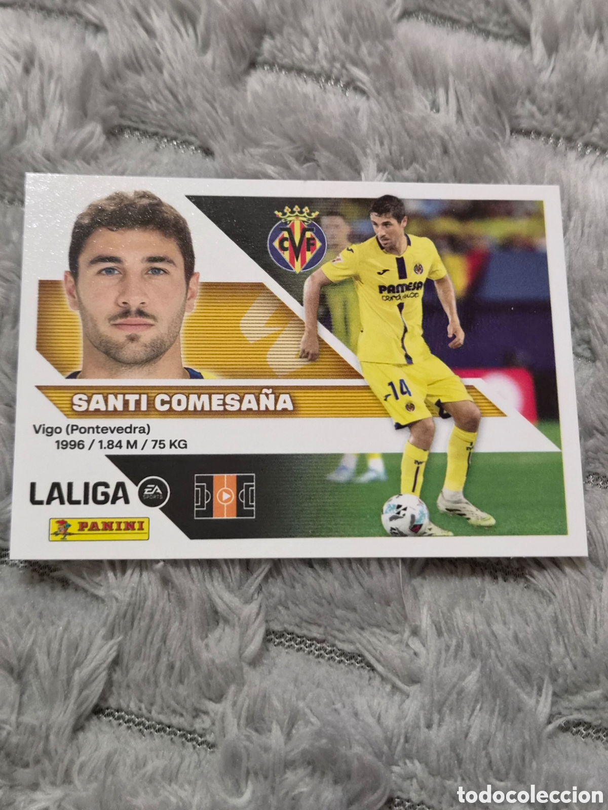 Coleccionismo cromos antiguos: 12 - SANTI COMESA&Ntilde;A, VILLARREAL LIGA ESTE 2026 2027