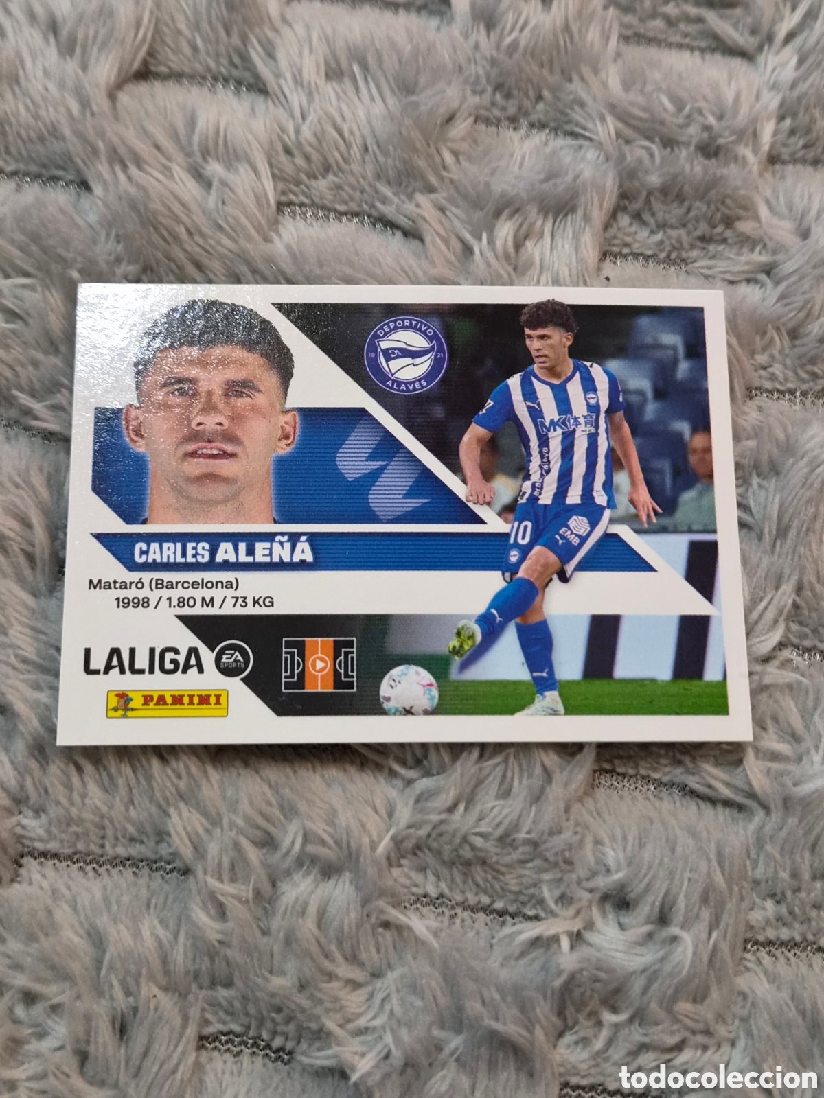 Coleccionismo cromos antiguos: 14 - ALE&Ntilde;A,ALAVES LIGA ESTE 2026 2027