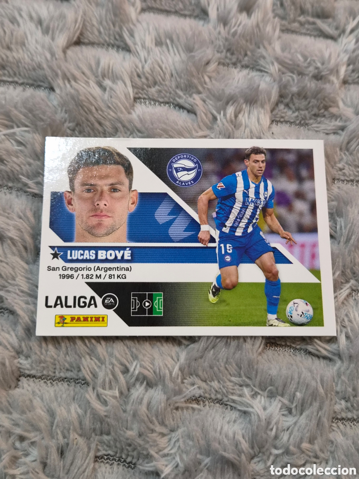 Coleccionismo cromos antiguos: 20 - BOY&Eacute;, ALAVES LIGA ESTE 2026 2027