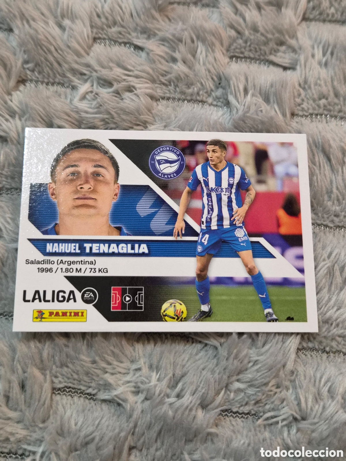 Coleccionismo cromos antiguos: 7 - TENAGLIA, ALAVES LIGA ESTE 2026 2027