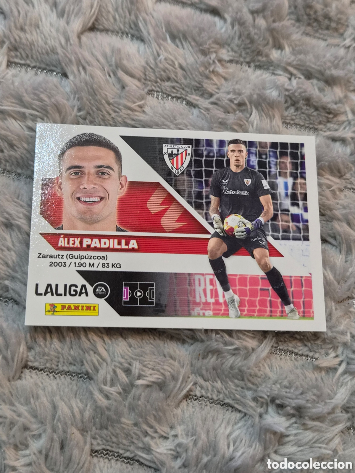 Coleccionismo cromos antiguos: 4 - PADILLA, AT.BILBAO LIGA ESTE 2026 2027