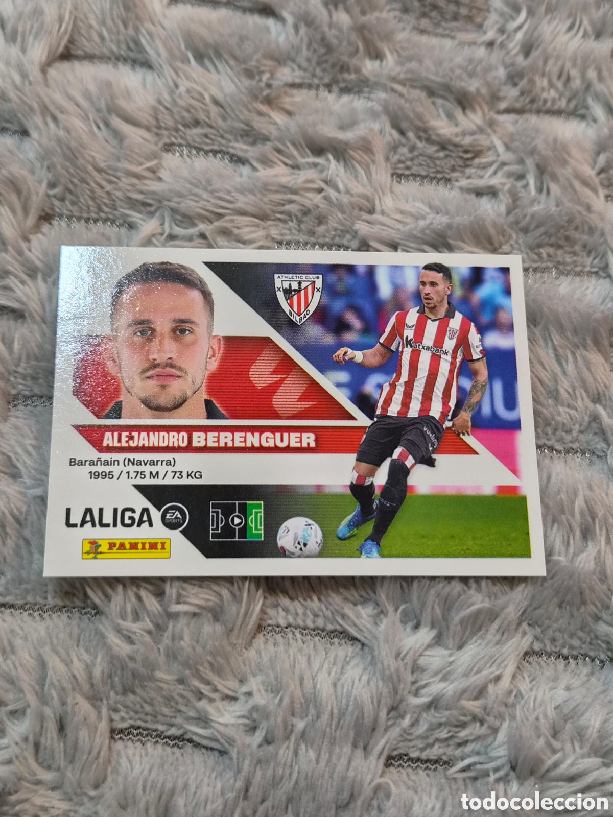 Coleccionismo cromos antiguos: 16 - BERENGUER, AT.BILBAO LIGA ESTE 2026 2027