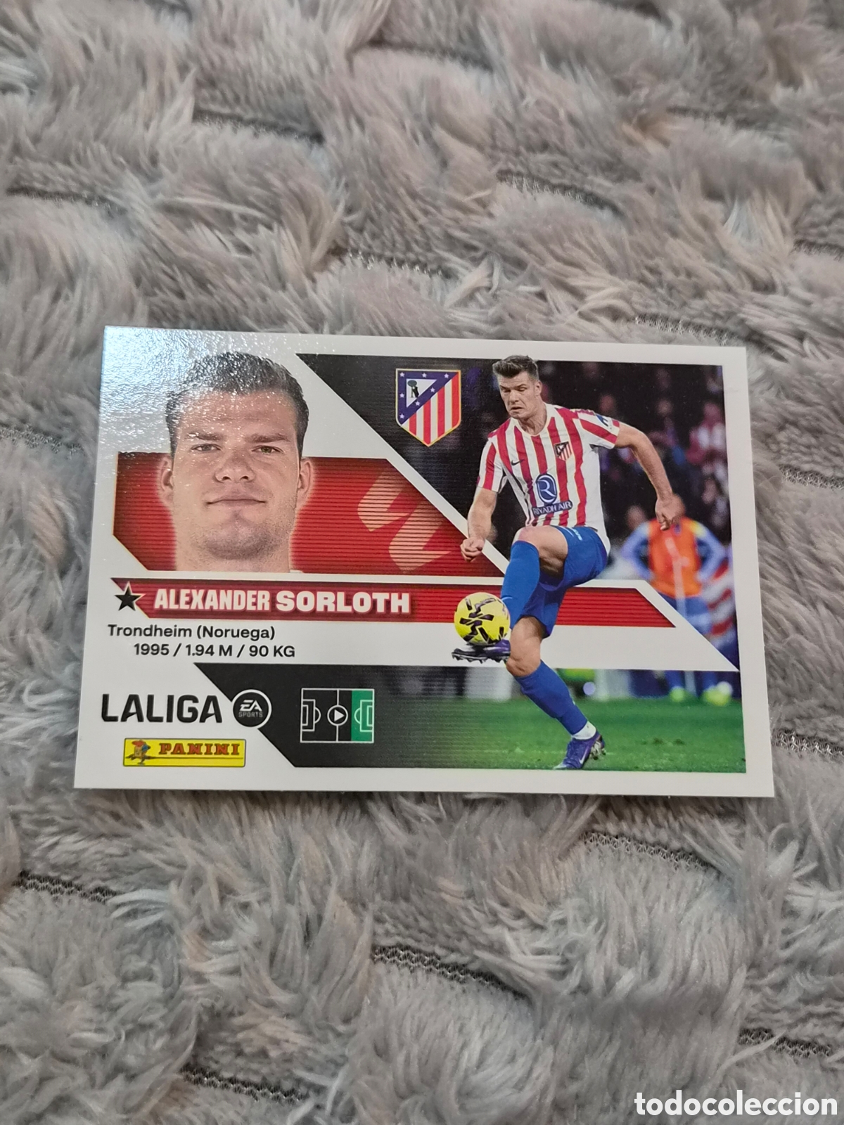 Coleccionismo cromos antiguos: 19 - SORLOTH, AT.MADRID LIGA ESTE 2026 2027