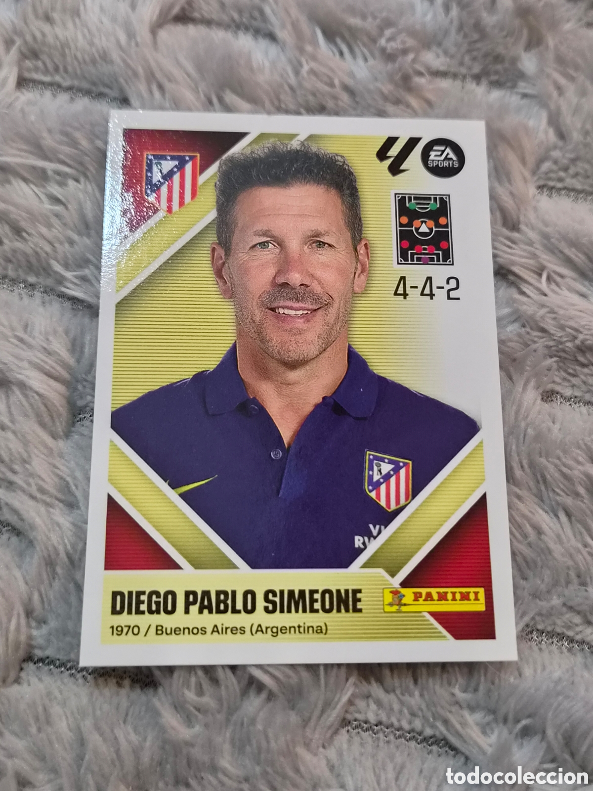 Coleccionismo cromos antiguos: 2 - SIMEONE, AT.MADRID LIGA ESTE 2026 2027