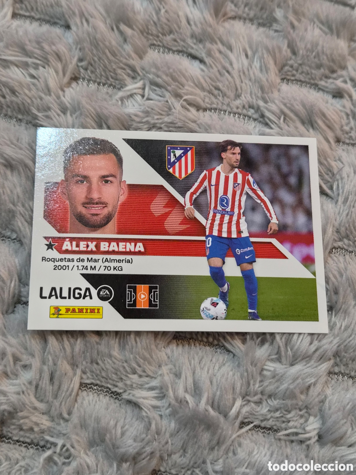 Colecionismo Cromos antigos: 15 - ALEX BAENA, AT.MADRID LIGA ESTE 2026 2027