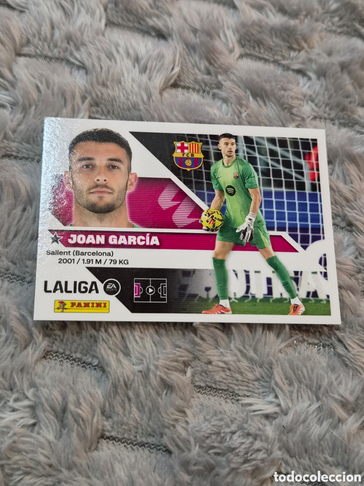Colecionismo Cromos antigos: 3 - JOAN GARC&Iacute;A, BARCELONA LIGA ESTE 2026 2027
