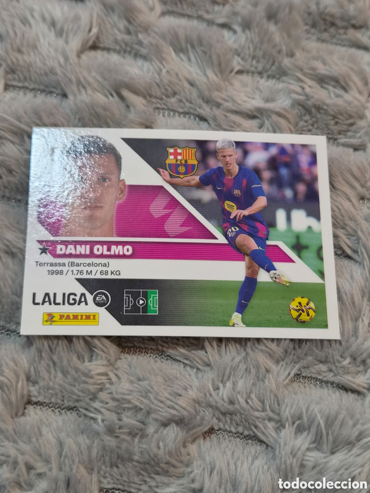 Colecionismo Cromos antigos: 17 - DANI OLMO, BARCELONA LIGA ESTE 2026 2027