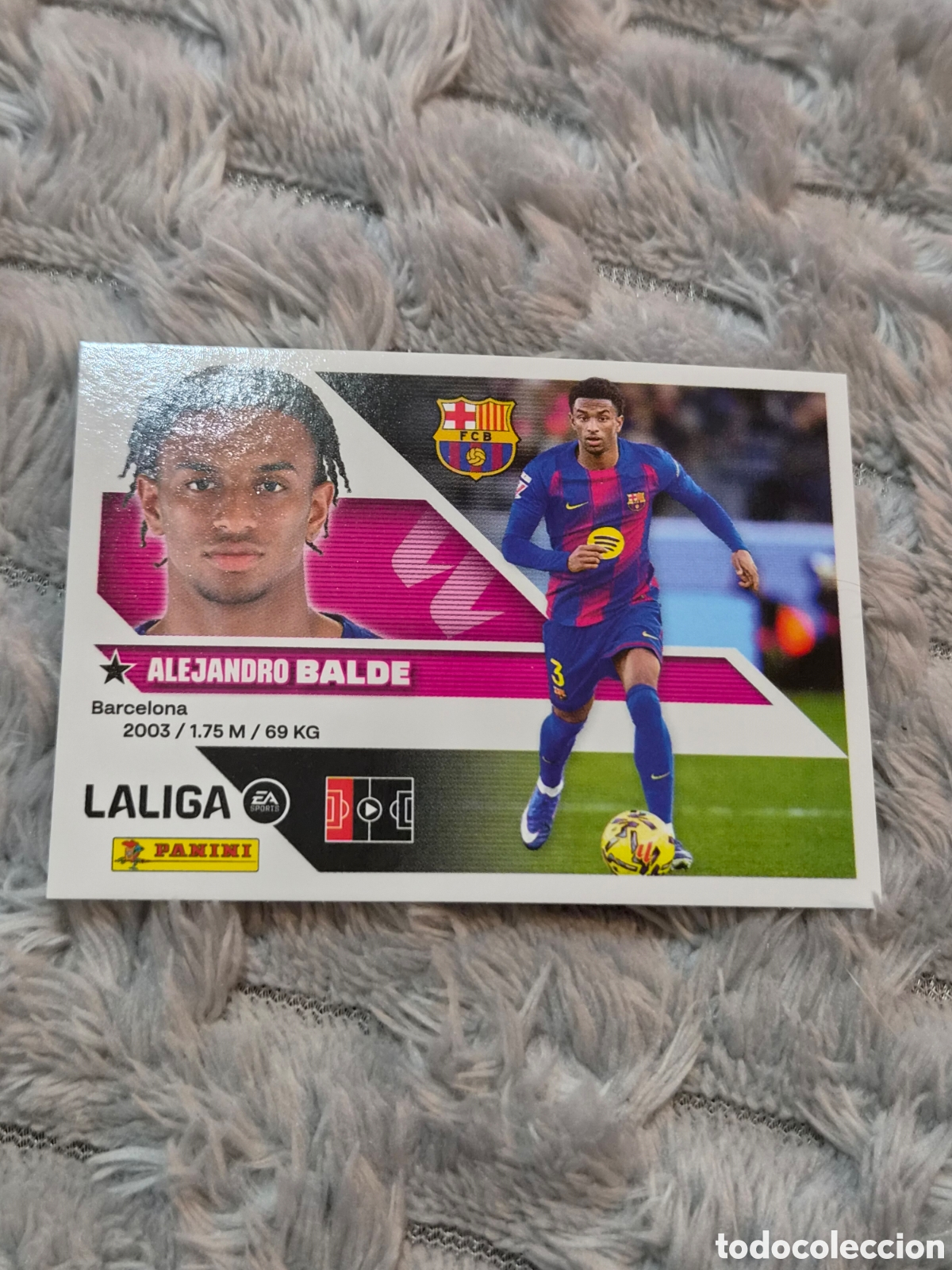 Collectionnisme Cartes &agrave; collectionner anciennes: 10 - BALDE , BARCELONA LIGA ESTE 2026 2027