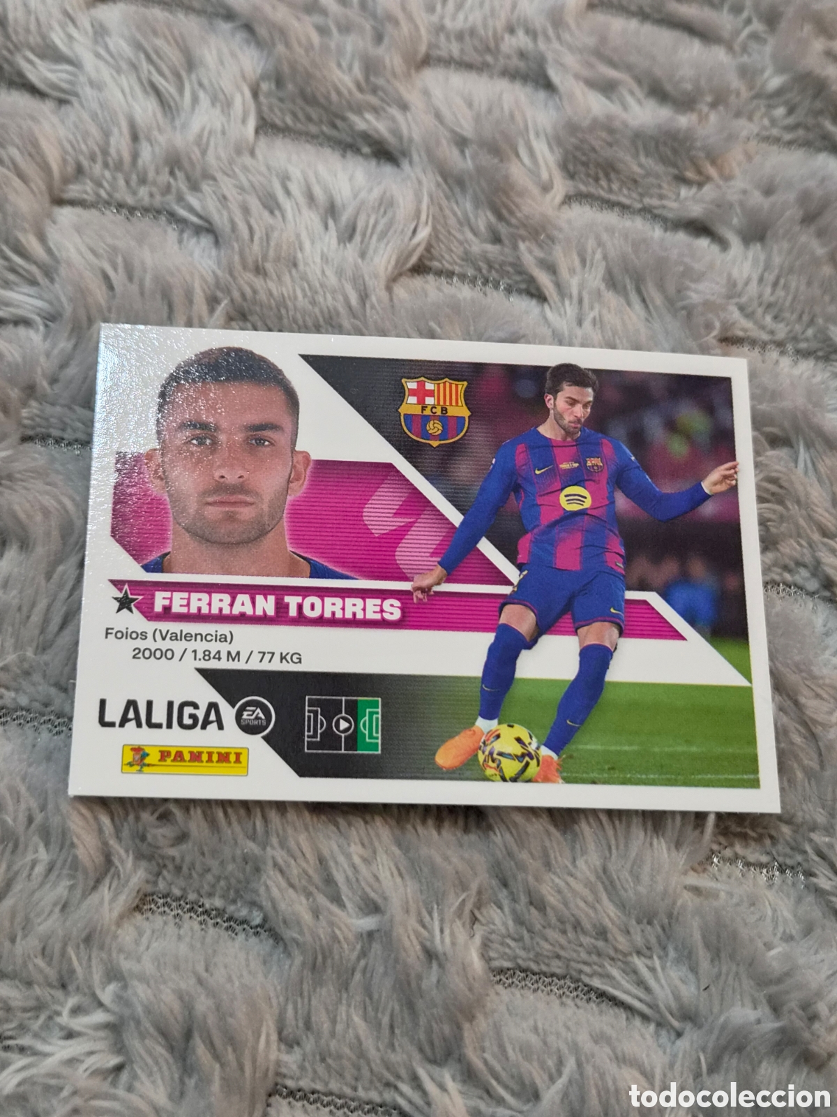Collectionnisme Cartes &agrave; collectionner anciennes: 18 - FERRAN TORRES, BARCELONA LIGA ESTE 2026 2027