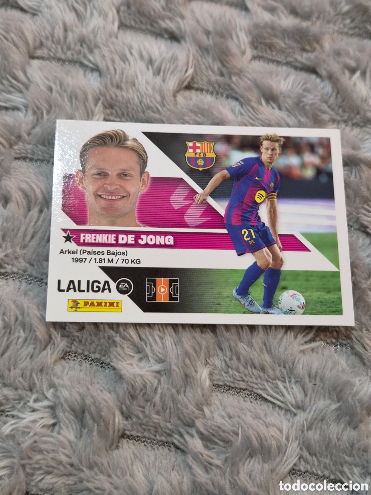 Collezionismo Figurine antiche: 12 - DE JONG, BARCELONA LIGA ESTE 2026 2027