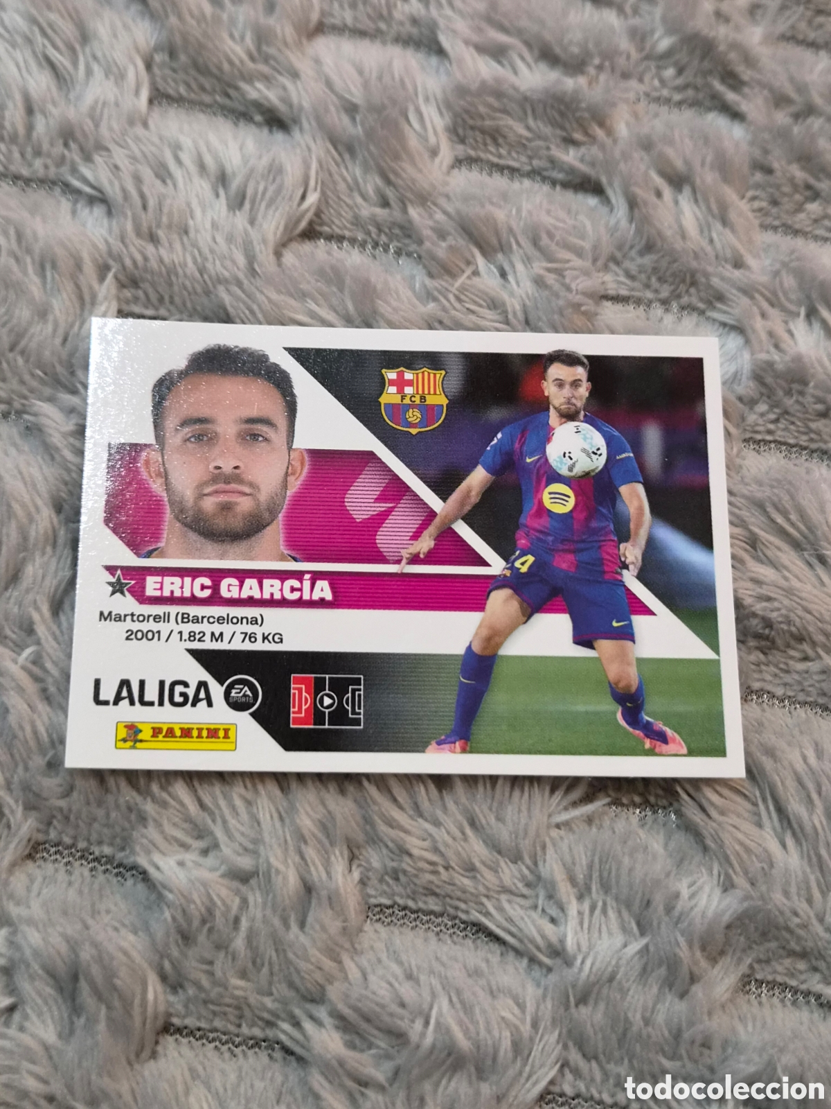 Collezionismo Figurine antiche: 11 - ERIC GARC&Iacute;A, BARCELONA LIGA ESTE 2026 2027