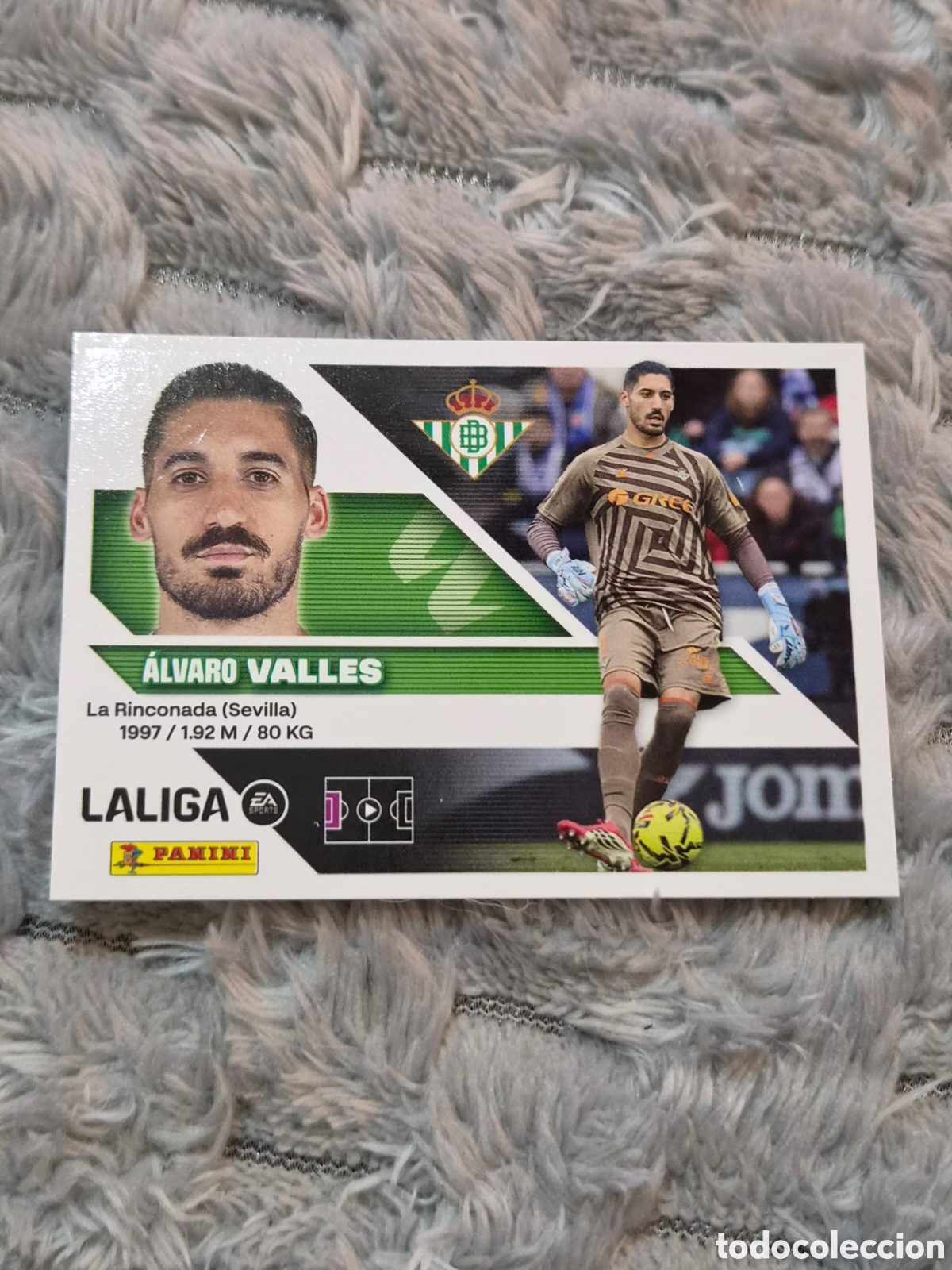 Collezionismo Figurine antiche: 3 - VALLES , BETIS LIGA ESTE 2026 2027