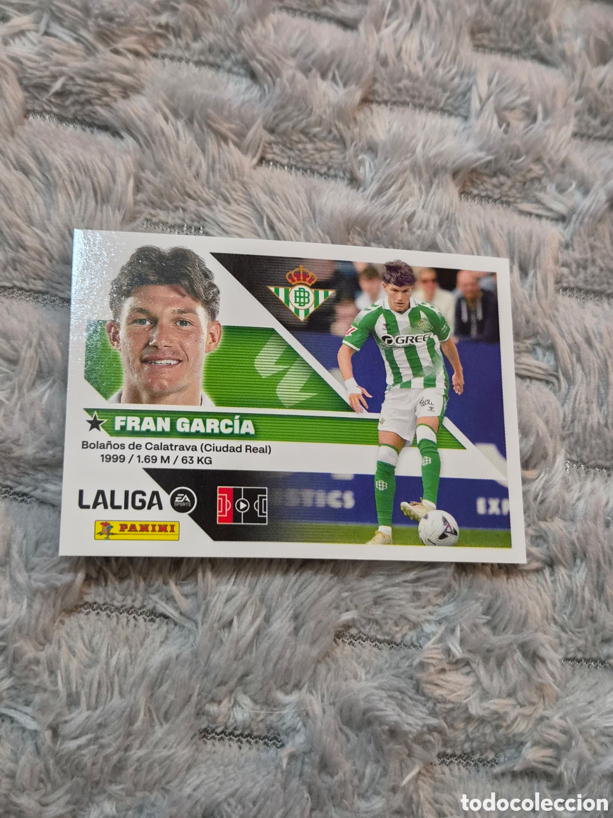 Collezionismo Figurine antiche: UF 6 - FRAN GARC&Iacute;A, BETIS &Uacute;LTIMOS FICHAJES LIGA ESTE 2026 2027