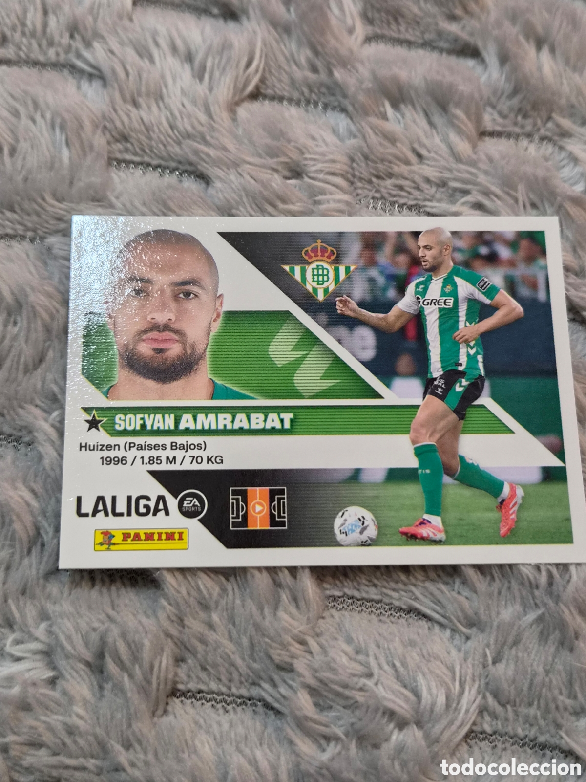 Collezionismo Figurine antiche: 11 - AMRABAT, BETIS LIGA ESTE 2026 2027