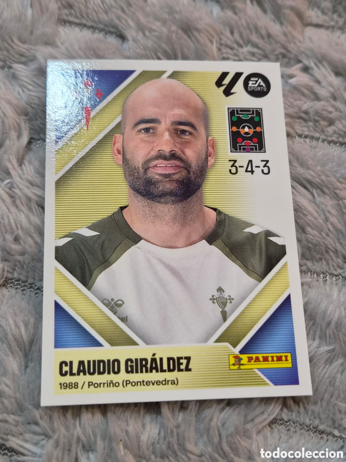 Coleccionismo cromos antiguos: 2 - CLAUDIO GIRALDEZ, CELTA ENTRENADOR LIGA ESTE 2026 2027