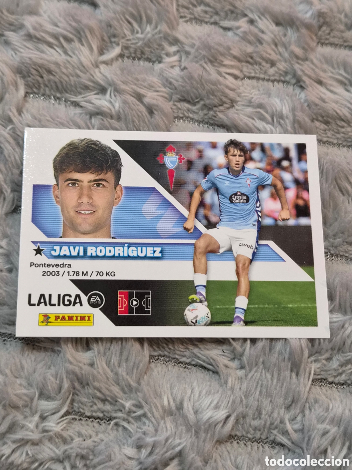 Coleccionismo cromos antiguos: 7 - JAVI RODR&Iacute;GUEZ, CELTA LIGA ESTE 2026 2027