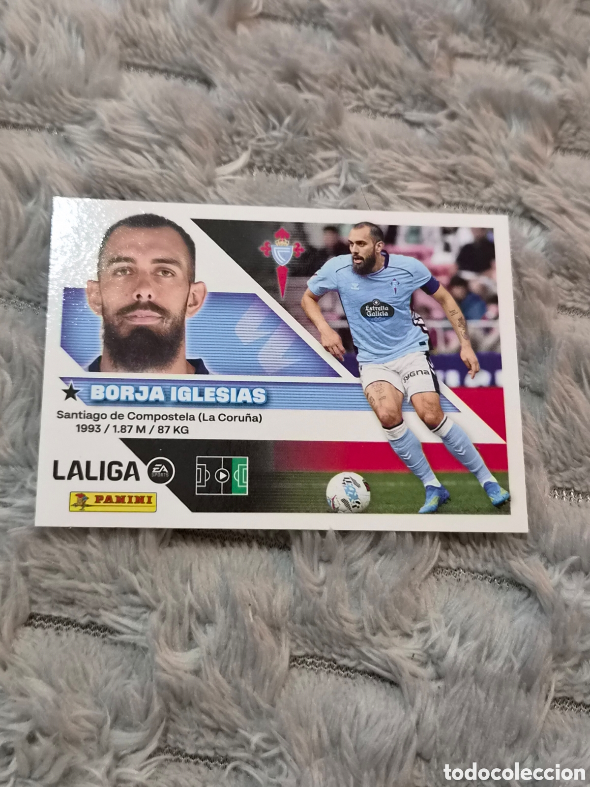 Coleccionismo cromos antiguos: 20 - BORJA IGLESIAS, CELTA LIGA ESTE 2026 2027
