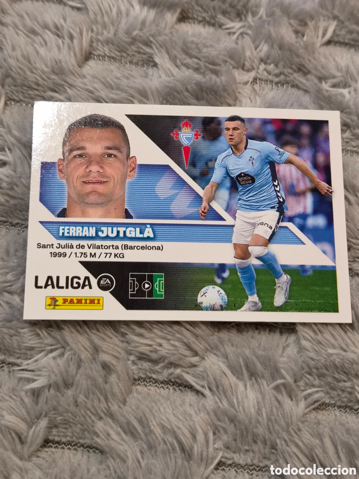 Coleccionismo cromos antiguos: 19 - JUTGL&Aacute; , CELTA LIGA ESTE 2026 2027