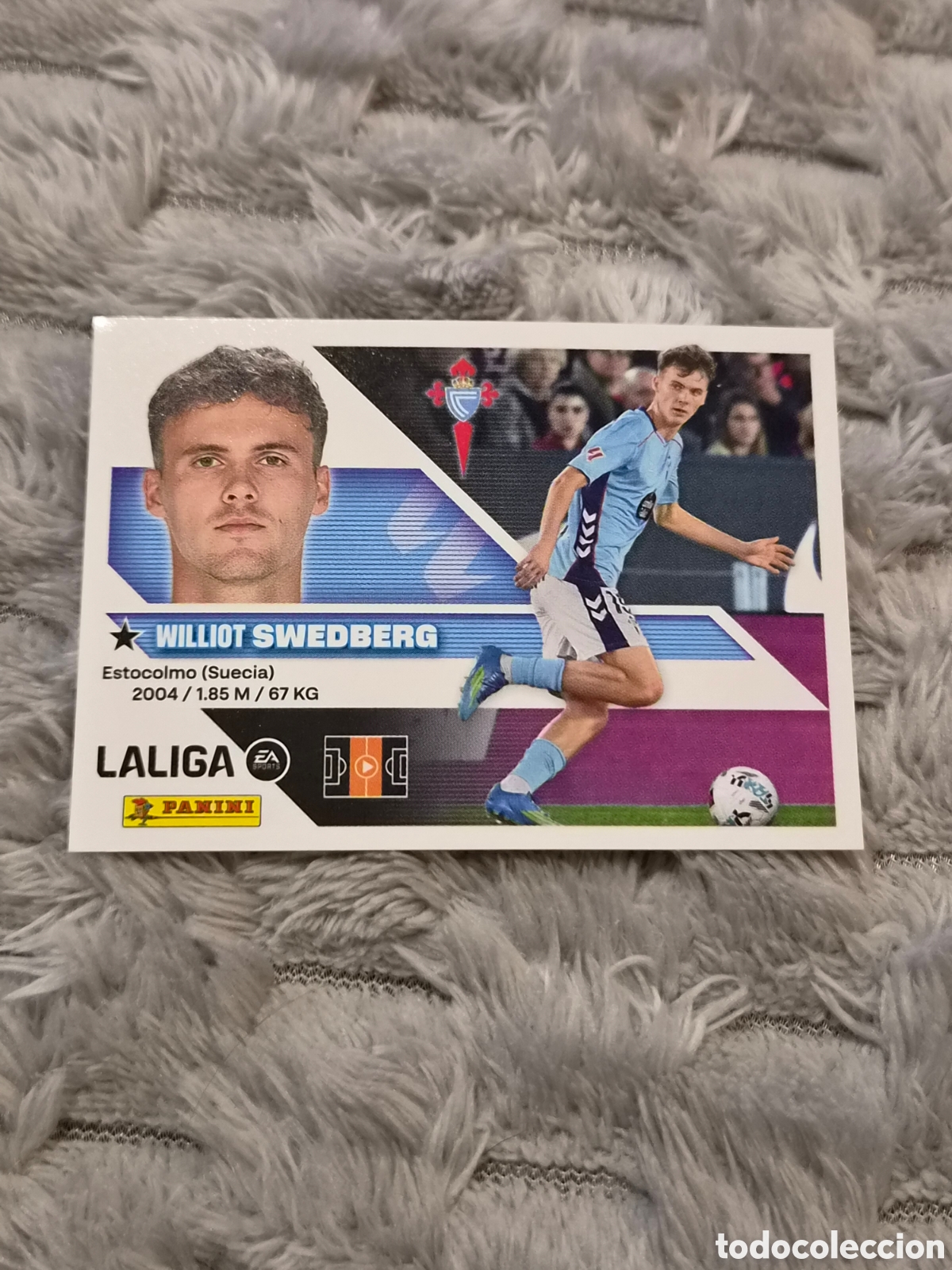 Coleccionismo cromos antiguos: 16 - SWEDBERG, CELTA LIGA ESTE 2026 2027