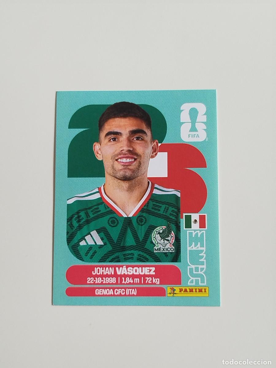 Coleccionismo cromos antiguos: MEX 3. Johan V&aacute;squez (M&eacute;xico) - Panini Fifa World Cup 26