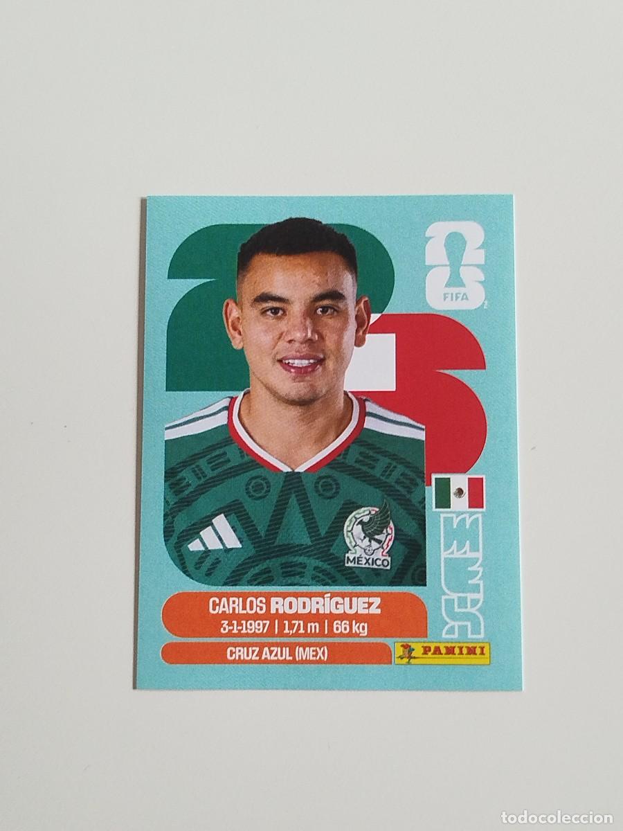 Sammeln alte Sammelbilder: MEX 9. Carlos Rodr&iacute;guez (M&eacute;xico) - Panini Fifa World Cup 26