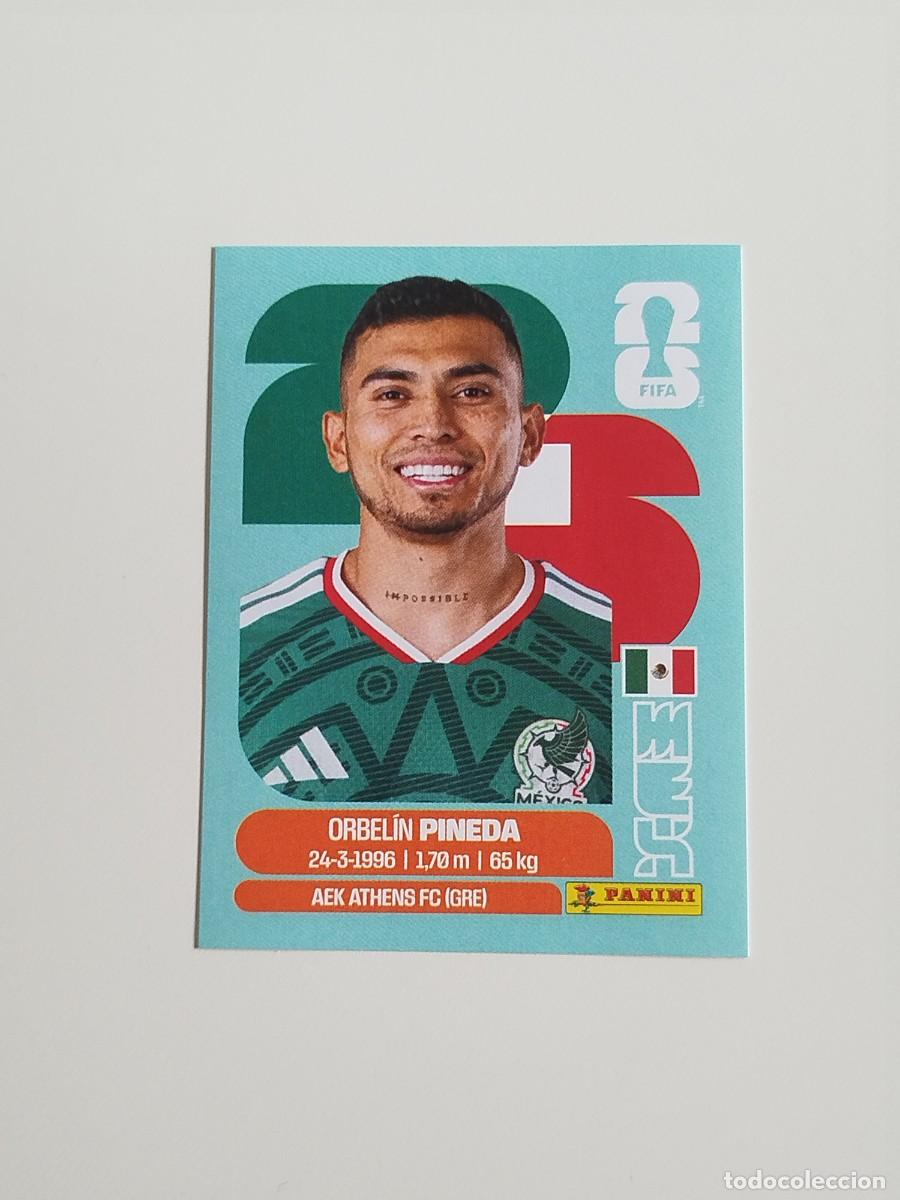 Coleccionismo cromos antiguos: MEX 11. Orbel&iacute;n Pineda (M&eacute;xico) - Panini Fifa World Cup 26
